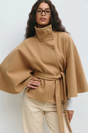 Romancya™ Belt Cape Jacket