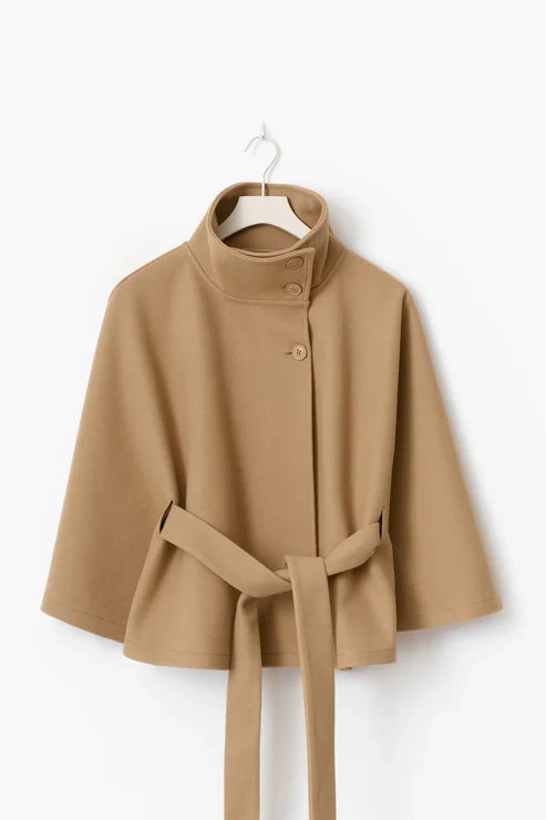 Romancya™ Belt Cape Jacket
