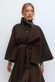 Romancya™ Belt Cape Jacket