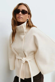 Romancya™ Belt Cape Jacket