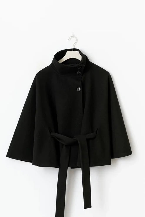 Romancya™ Belt Cape Jacket
