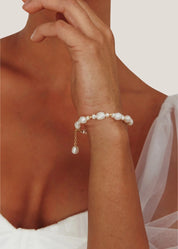 Gilded Pearl Drops