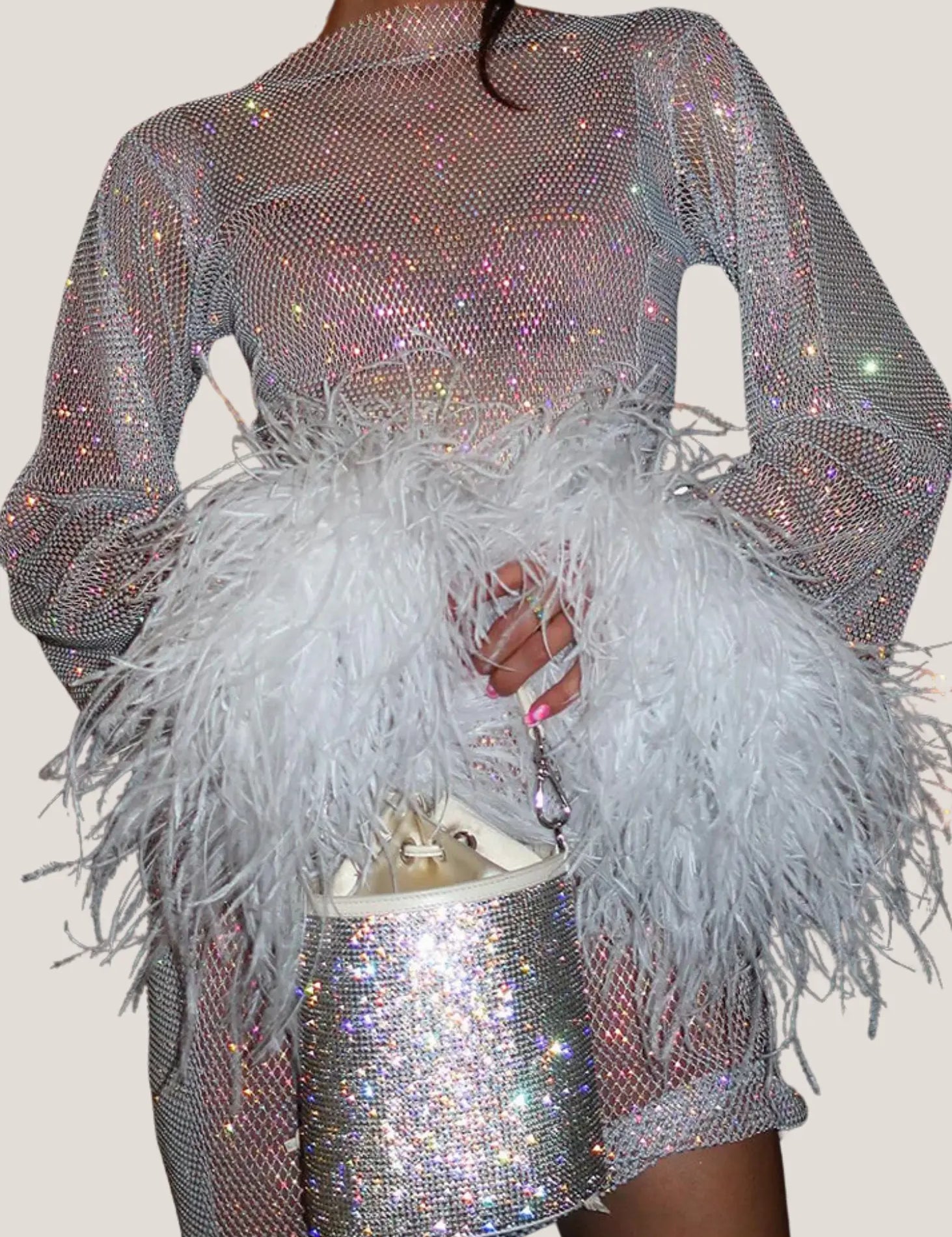 Glamour-Feather-Hem-Sequin-Mini-Dress-Sparkle-Fluff-Edition-WHITE-2.webp