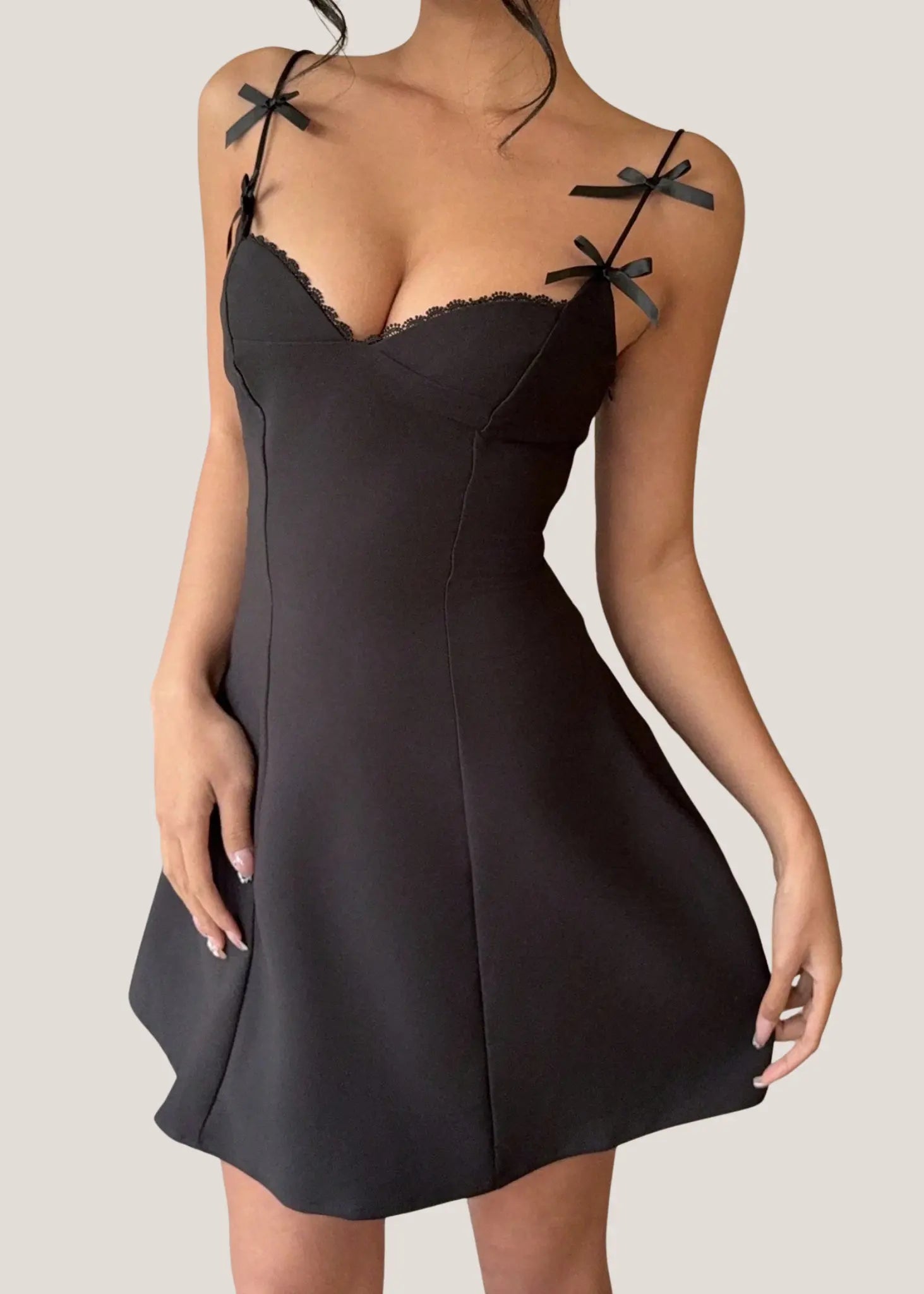 Midnight Spaghetti Dress