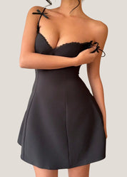 Midnight Spaghetti Dress