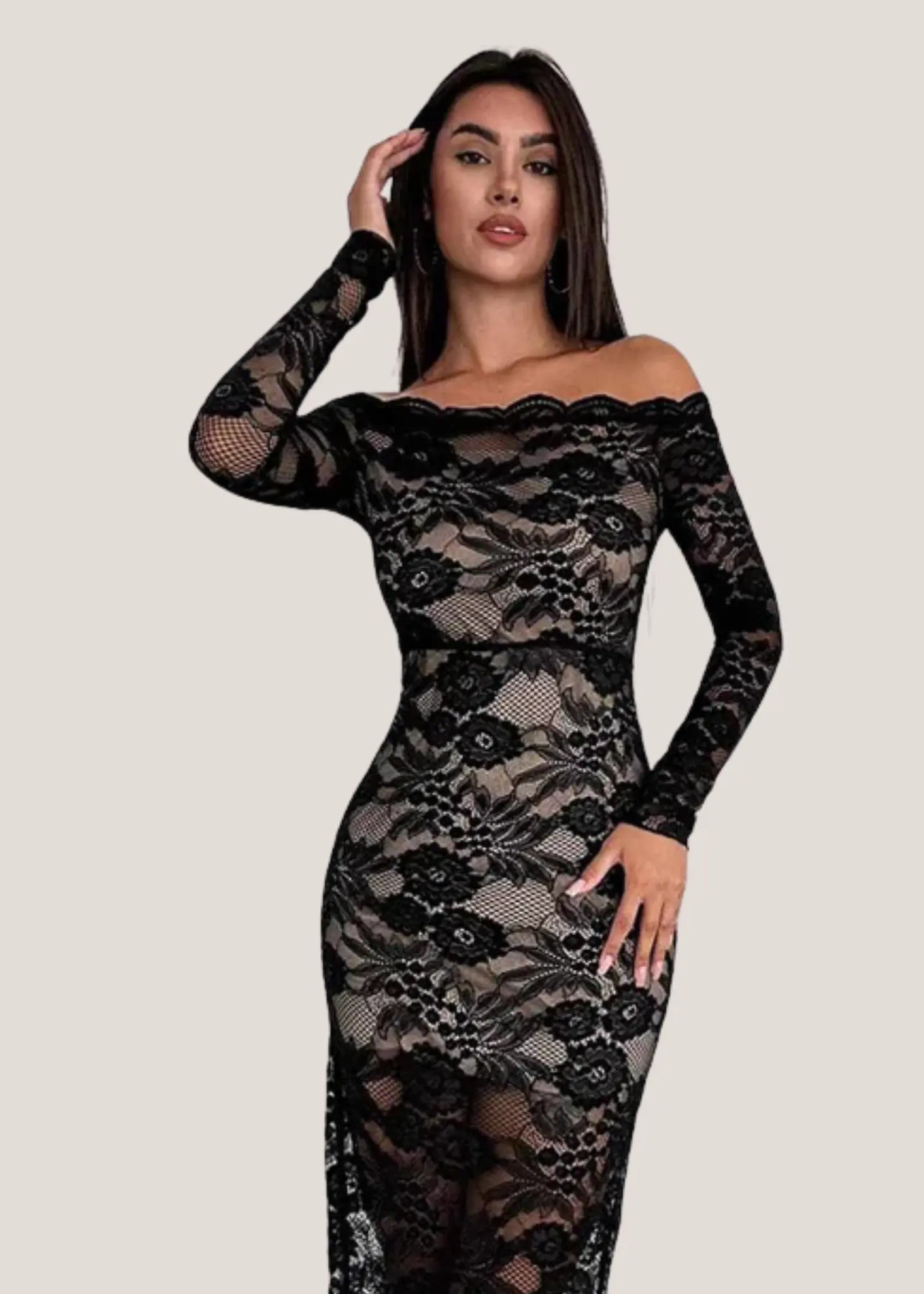 Noir Chiffon Romance
