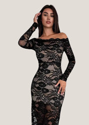 Noir Chiffon Romance