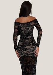 Noir Chiffon Romance