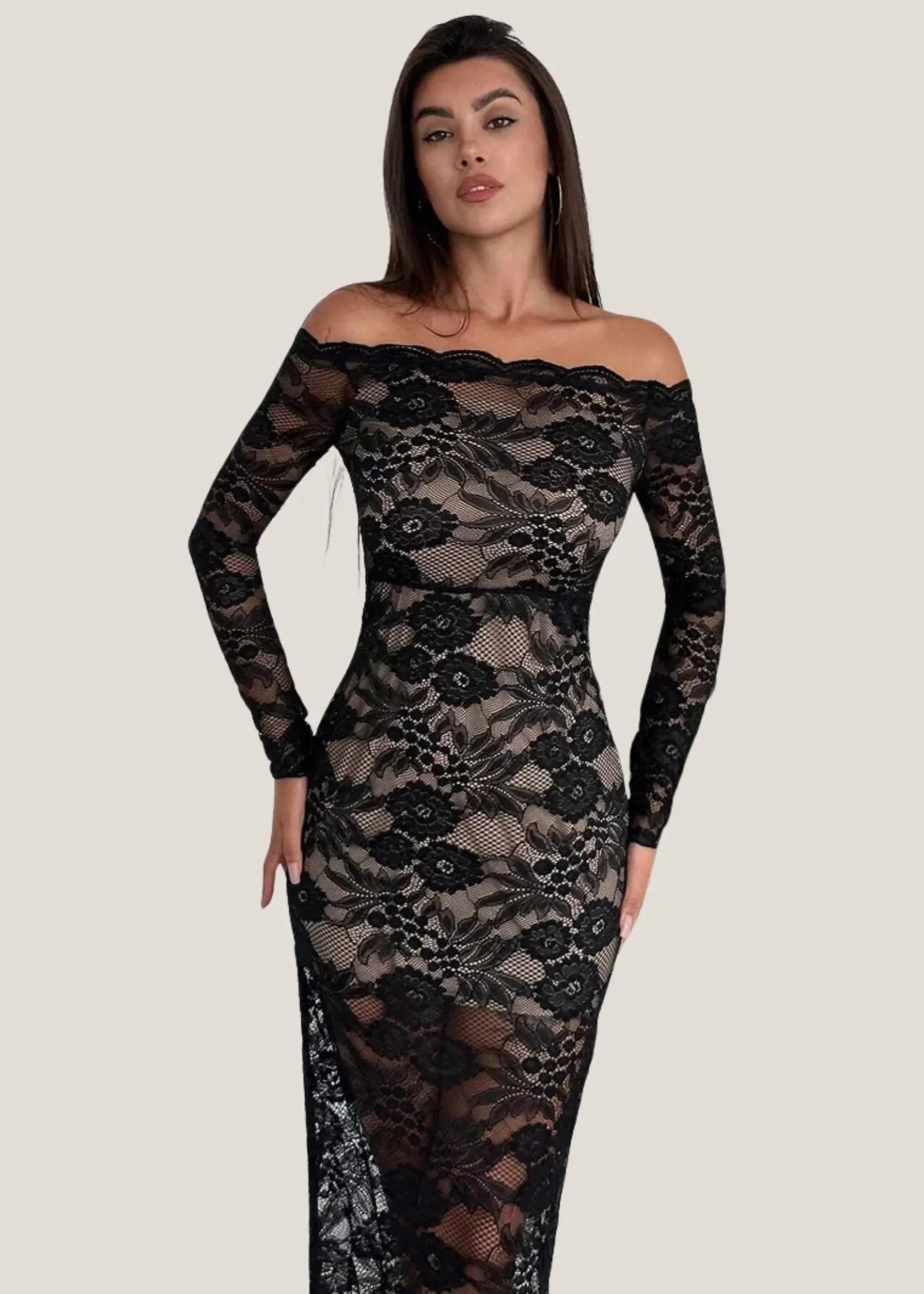 Noir Chiffon Romance