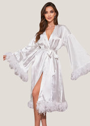 Opaline Fur Robe