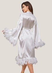 Opaline Fur Robe