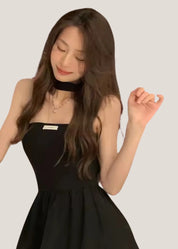 Backless Noir Glam