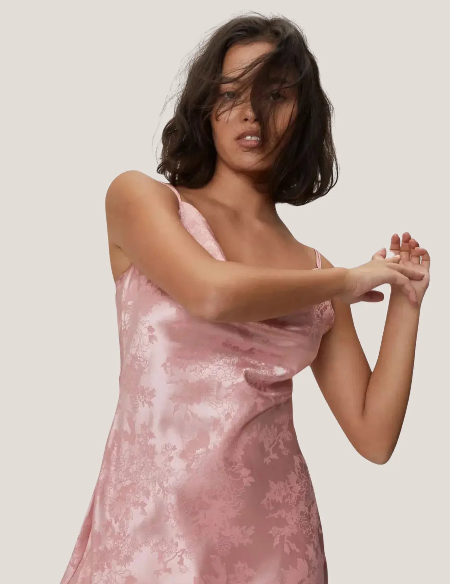Starlit-Satin-Jacquard-Mini-Dress-Bright-Pink-Cowl-Neck-Party-Essential-pink-1.webp