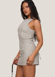 Ashley Stripe Summer Romper
