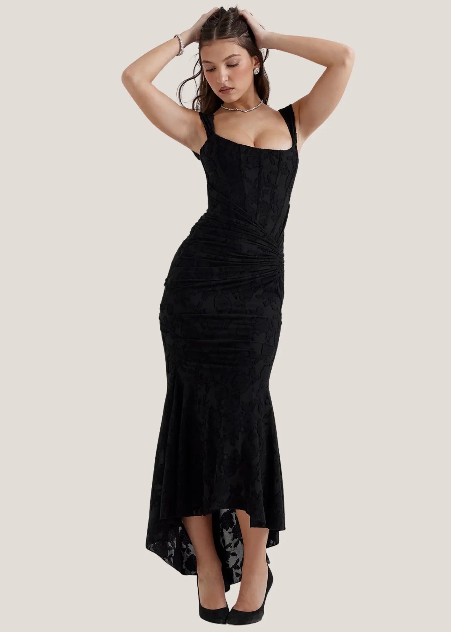 Carisia Lace Maxi